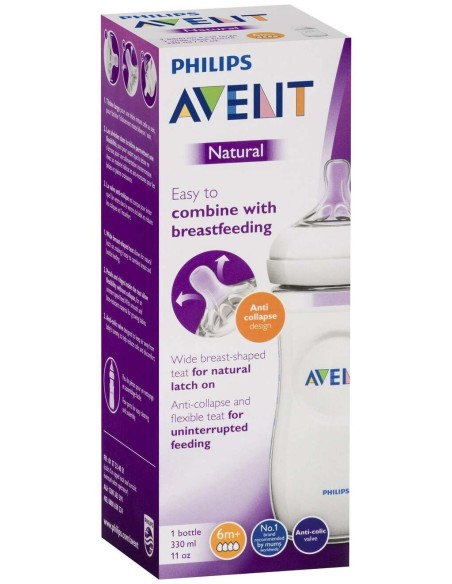 Avent Biberon Pp Natural 330 Ml