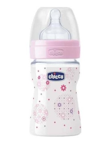 Chicco Biberon Wp Pp Rosa 150 Silicona Flujo...