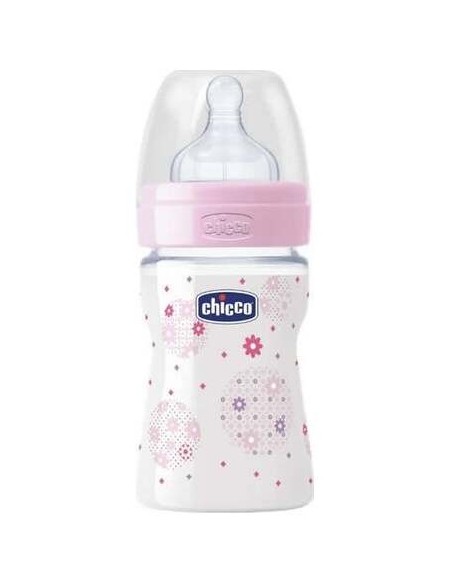 Chicco Biberon Wp Pp Rosa 150 Silicona Flujo Normal