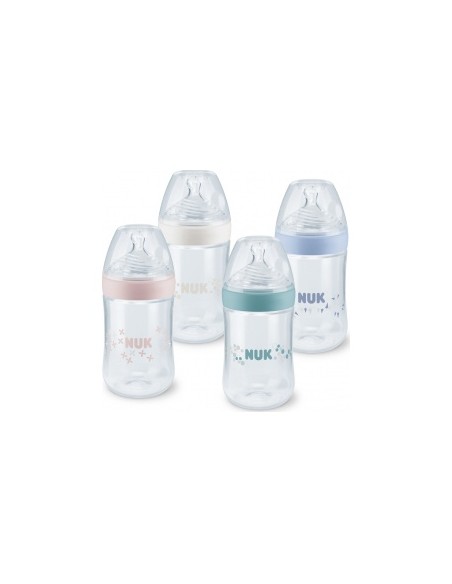 Nuk Nature Sense Biberón 260Ml Silicona 0-6 M