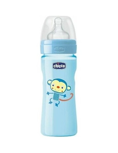 Chicco Biberon Wb Pp Azul 150 Silicona Flujo...