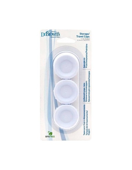 Dr Brown'S Tapones De Viaje Estándar 2Uds