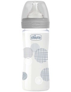 Chicco Well Being Biberón 240 Ml Flujo Lento 1Ud