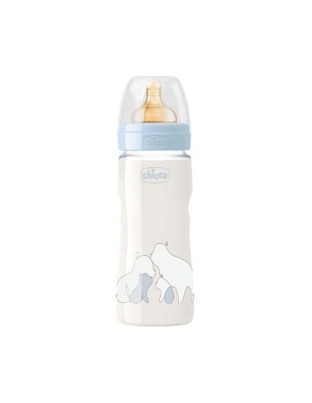 Chicco Biberon Original Touch Azul 6Meses+ 330Ml