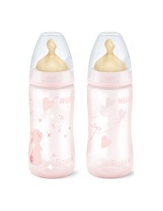 Nuk® Biberón First Choice Tetina Látex Orificio M Talla 1...