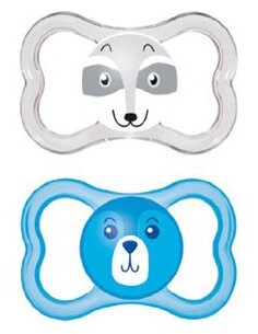 Chupete Mam Air Silicona +5 Meses 2U