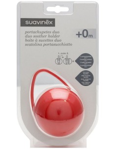 Portachupetes Suavinex Duo