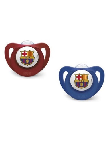 Nuk Chupete Silicona 0-6 Meses Fcb