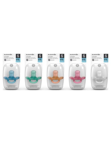 Suavinex® Chupete Anatómico Tetina Silicona 0-6...