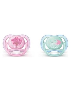 Philips Avent Chupete Ultra Air Decorado Flores 0-6 Meses...