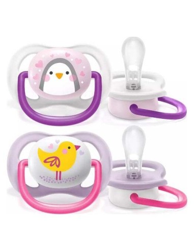 Philips Avent Chupete Silicona Ultra Air 6-18M...