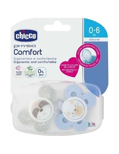 Chicco Chupete Silicona Physio Comfort Ni?O 0-6...