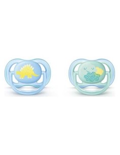 Philips Avent Chupete Ultra Air Decorado 0-6 Meses Niño 2Uds