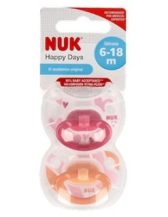 Chupete Nukete Dia Silicona Surtido T2 2