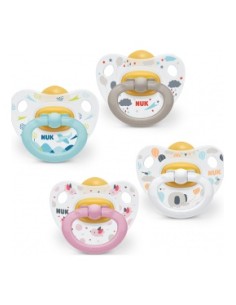 Chupete Nukete Dia Latex Surtido T 1 2 U