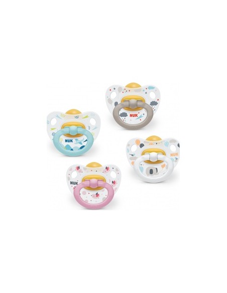 Chupete Nukete Dia Latex Surtido T 2