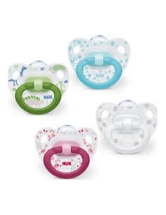 Nuk Chupete Anatómico Silicona Talla 1 2Uds