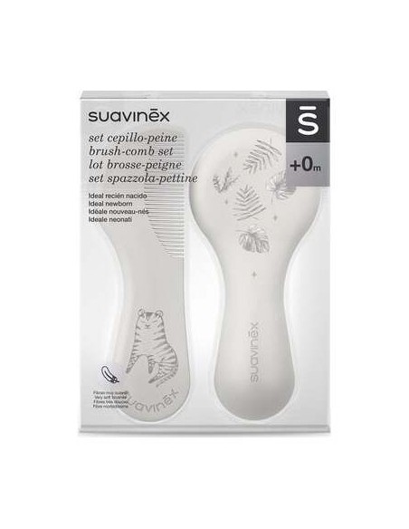 Suavinex® Set Cepillo Y Peine Infantil Decorado