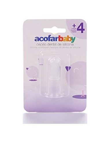 Acofarbaby Cepillo Dental Silicona 1Ud