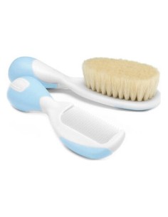 Chicco® Cepillo Azul 1Ud + Peine Azul 1Ud
