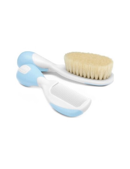 Chicco® Cepillo Azul 1Ud + Peine Azul 1Ud