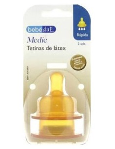 Tetina Bebedue Medic Latex Rapida