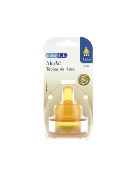 Tetina Bebedue Medic Latex Rapida