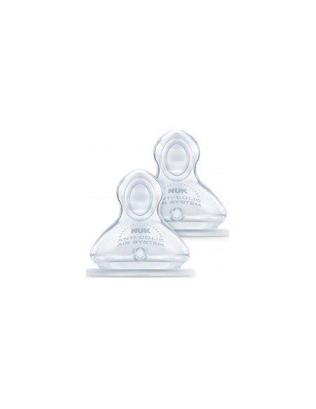 Nuk First Choice Tetinas De Silicona Y Boca Ancha T-2  2Uds