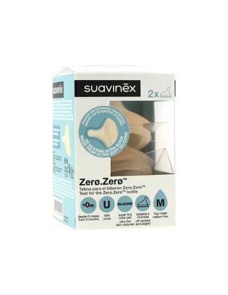 Suavinex Tetina Silicona Lactancia  Mixta Adaptable