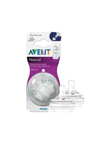 Avent Tetina Natural Líquidos Espesos +6 Meses 2Uds