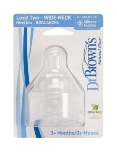 Dr. Brown'S Natural Flow® Nivel 2 2Uds
