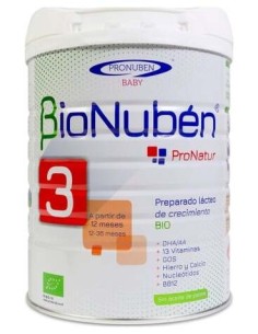 Bionuben Leche Crecimiento Pronatur 3 800G