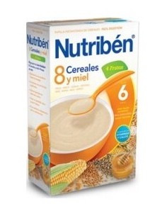 Nutribén® 8 Cereales Con Miel Y 4 Frutas 600G