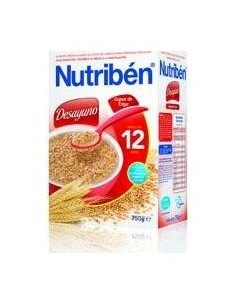 Nutriben Desayuno Copos De Trigo 750 Gr