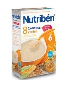 Nutribén® 8 Cereales Con Miel Y Frutos Secos 600G