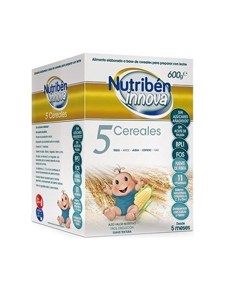 Nutriben Innova 5 Cereales 600 Gr