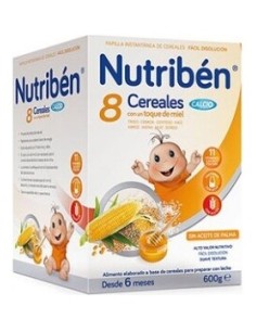 Nutribén® 8 Cereales Miel Y Calcio 600G