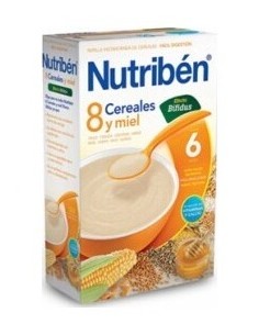 Nutribén® 8 Cereales Con Miel Y Bífidus 600G