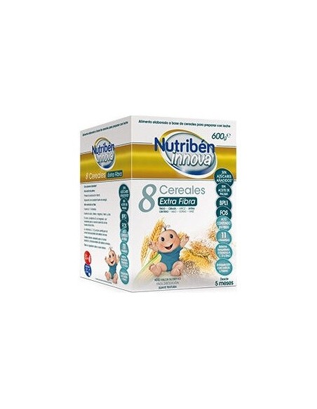 Nutriben Innova 8 Cereales Extrafibra 600G