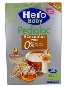 Pedialac Papil 8 Cer Miel-Hero Baby 340G