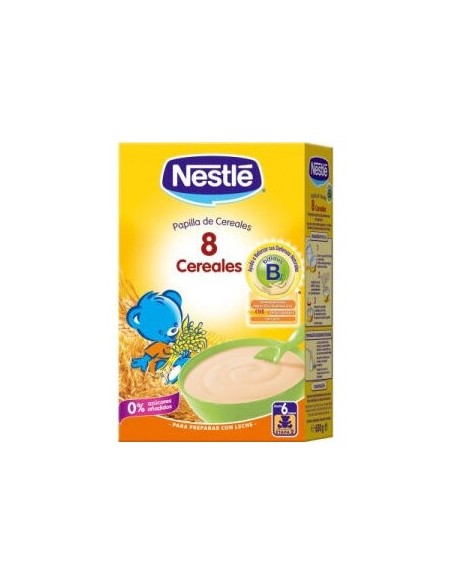 Nestlé Papilla 8 Cereales Con Bífidus 600G