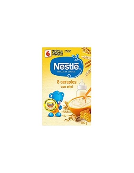 Nestlé Papilla 8 Cereales Miel 600G