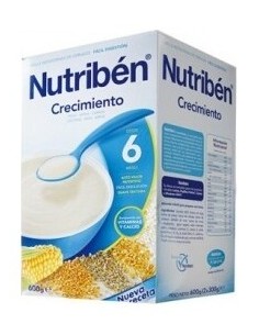 Nutriben Crecimiento Cereales 600 G.
