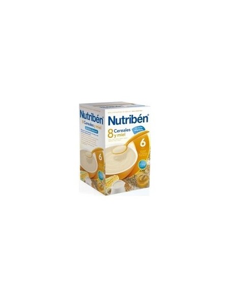 Nutribén® 8 Cereales Miel Con Leche Adaptada 600G