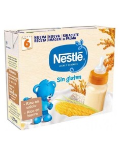Nestlé Papilla De Cereales S/Gluten 2X250Ml