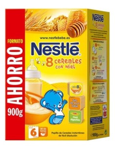 Nestlé 8 Cereales Con Miel 900G
