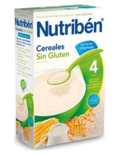 Nutribén® Cereales Sin Gluten Con Leche Adaptada 300G