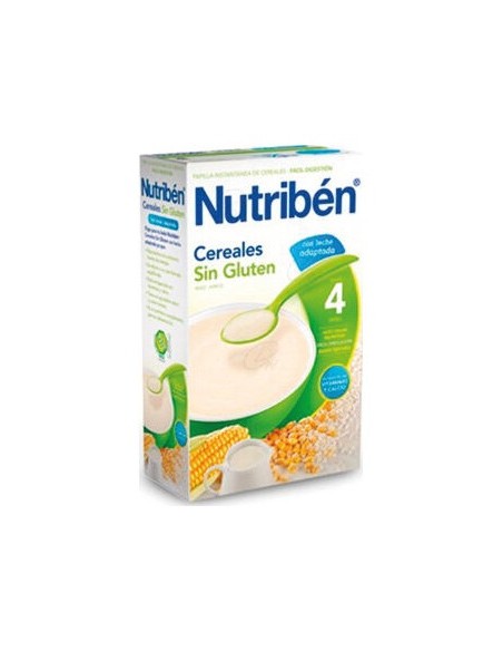 Nutribén® Cereales Sin Gluten Con Leche Adaptada 300G