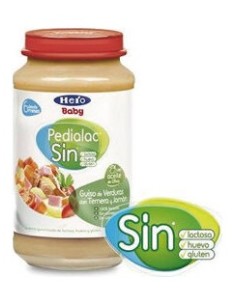 Hero Baby Pedialac Sin Guiso De Verduras Con Ternera Y...