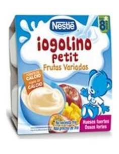 Iogolino Petit Frutas Variadas 100G X 4Uds
